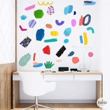 Color Art - Stickers muraux pour adolescents