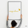Carpe Diem - Affiche décoratif