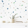 Stickers maison et maison mosaïque Terrazzo - Menthe