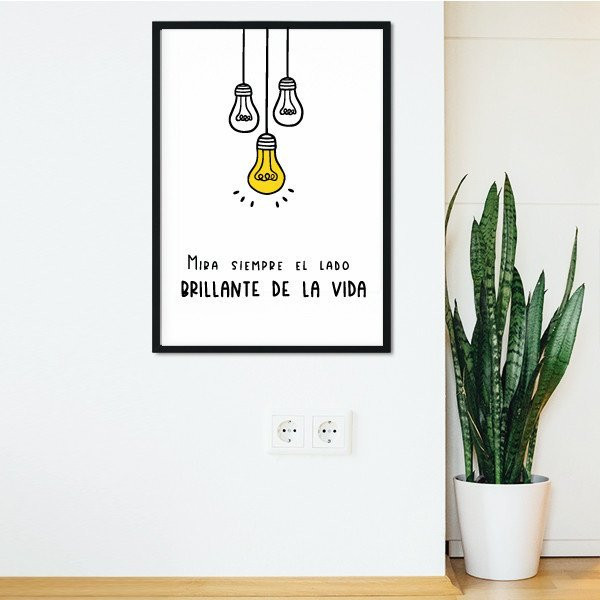 Choose language! Decorative sheet - Always look on the bright side of life