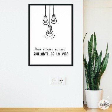Wall art print - Always look on the bright side of life