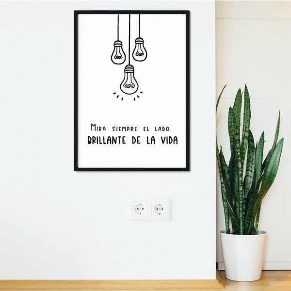 Choose language! Decorative sheet - Always look on the bright side of life