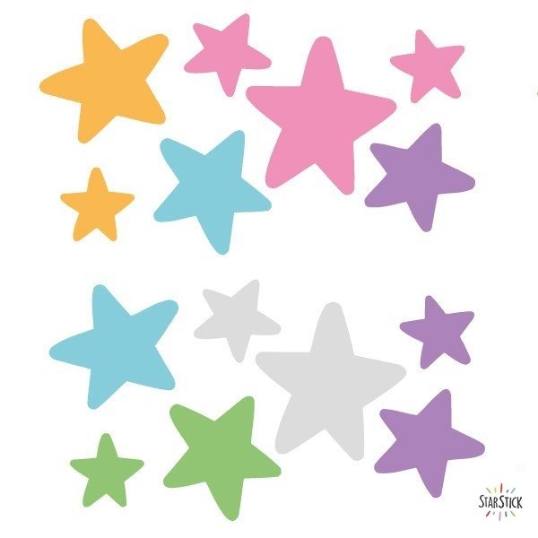 Extra Pack - Estrellas Bebés disfrazados Mini Packs Extrapack de 14 estrellas de entre 4 y 8 cm de ancho.
Tamaño de la lámina: 25x25 cm


 vinilos infantiles y bebé Starstick