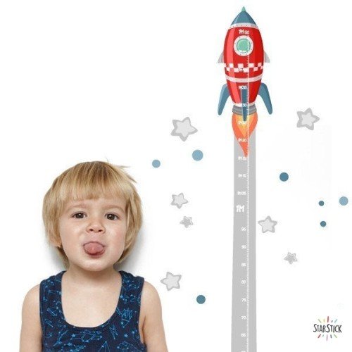 Medidor Cohete - Vinilos infantiles