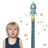 Fusée - Sticker toise