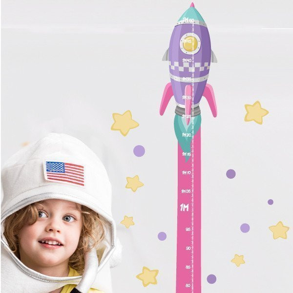 Fusée - Sticker toise