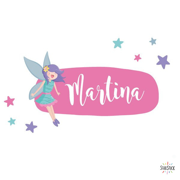 Magical Fairy - Décoration pour fille personnalisée avec prénom