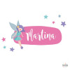 Hada mágica - Decoración para niñas personalizada con nombre