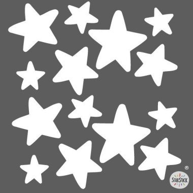 Extra Pack - Estrellas Hada mágica Mini Packs Extrapack de 14 estrellas de entre 4 y 8 cm de ancho.
Tamaño de la lámina: 25x25 cm


 vinilos infantiles y bebé Starstick