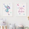 Pack de 2 quadres infantils - Fada màgica - Decoració per a nenes