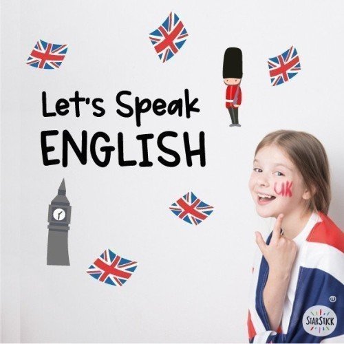 Let’s speak english - Vinilos decorativos