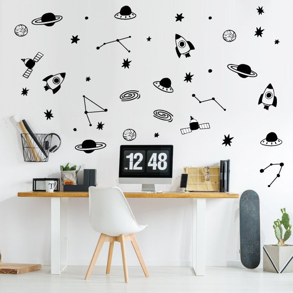Space - Teen bedroom decoration