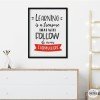 Affiche décorative murale - Learning is a treasure