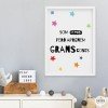 Affiche décorative pour écoles - Apprenons en grand