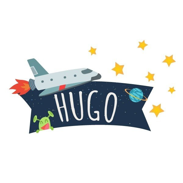 Astronauta - Els millors vinils personalitzats per als teus fills