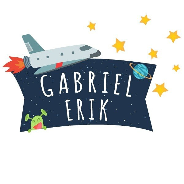 Astronauta - Els millors vinils personalitzats per als teus fills