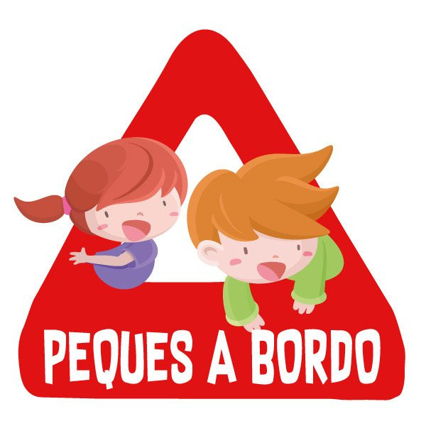 Petits a bord – Enganxines en català per a cotxes