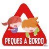 Petits a bord – Enganxines en català per a cotxes