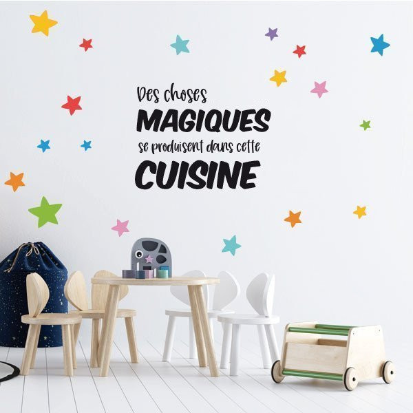 En aquest menjador passen coses màgiques – Vinils per decorar menjadors escolars