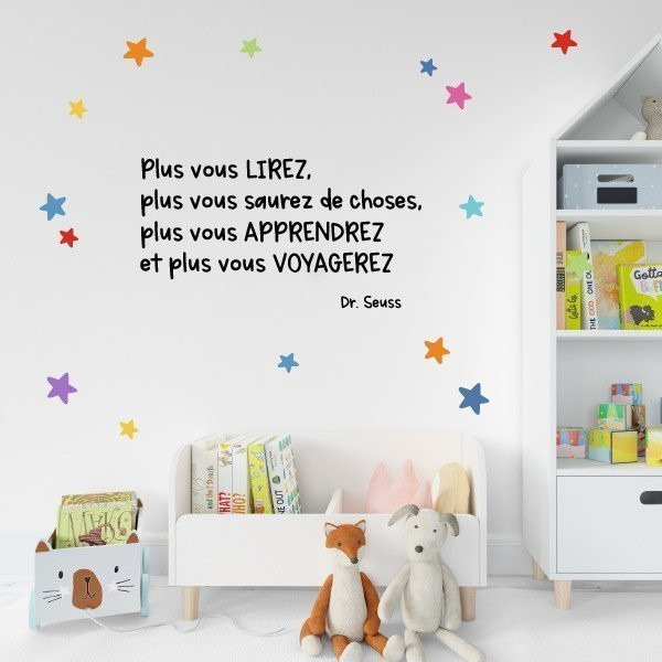 Vinils infantils educatius - Com més llegeixis, més sabràs