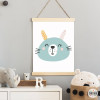 Imprimé enfant - Lapin - Peinture décorative