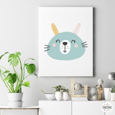 Children's print - Bunny -...