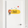 Stickers with name - Harry's friend - Decorate in a personalized way and set your style!