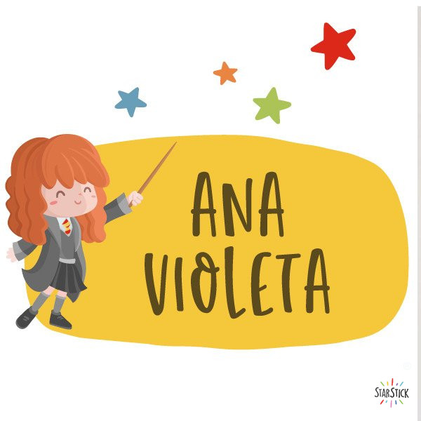 Stickers with name - Harry's friend - Decorate in a personalized way and set your style!
