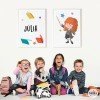 2 tableaux pour enfants - L'ami d'Harry - Déco enfant personnalisable