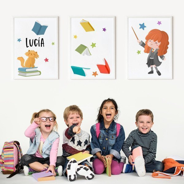 Pack de 3 tableaux pour enfants - L'ami d'Harry