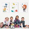 Pack de 3 tableaux pour enfants - L'ami d'Harry