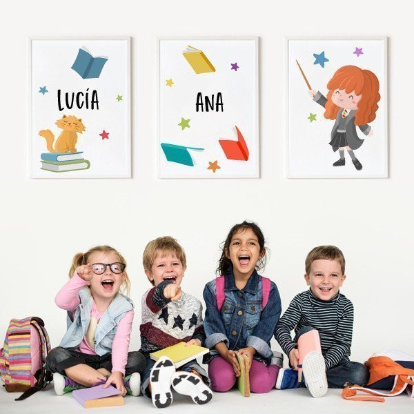 Pack de 3 tableaux pour enfants - L'ami d'Harry
