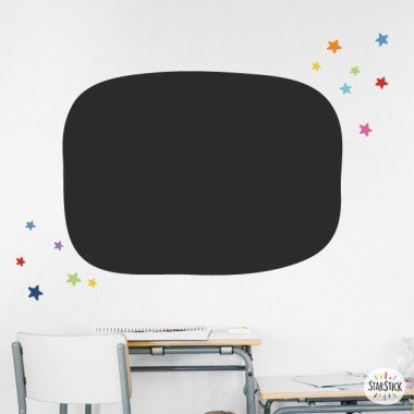 Children's blackboard wall sticker - Stars