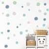 Stickers muraux décoratifs - Multi confettis