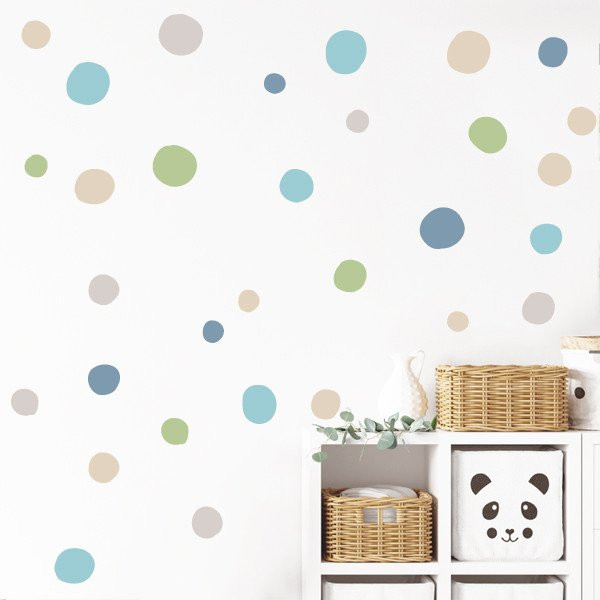 Multi confetti. Stickers adhésifs pour décoration enfantine