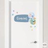 Customizable door sign - Astronaut girl
