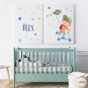 Pack 2 tableaux pour enfants - Garçon avec scooter