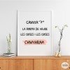 Quadres decoratius - Trieu idioma! - Canvia la manera de veure les coses i les coses canviaran