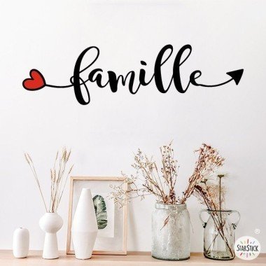 Famille - Vinilos decorativos autoadhesivos hogar
