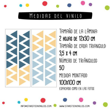 Vinil decoratiu de paret -...