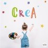 Create - Children's vinyl - Decoration schools montessori phrases