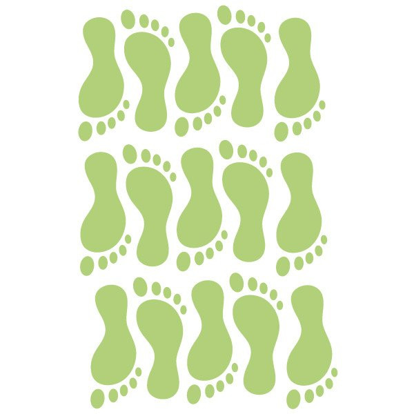 Vinils per a terres - Peus de colors - Jocs de terra