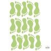 Floor stickers - Colorful feet - Floor games