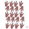 Stickers de sol - Empreintes de dinosaures - Jeux de sol