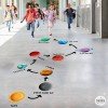 Juegos de suelo - Sistema solar - Vinilos infantiles para pegar en el suelo
