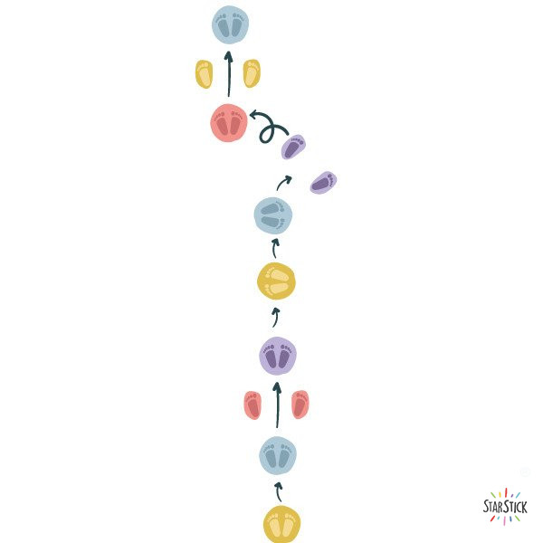 Juegos de suelo en vinilo - Circuito modular