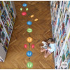 Circuit sensoriel modulaire - Jeux de sol autocollant
