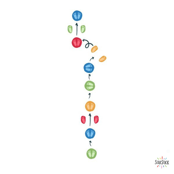 Juegos de suelo en vinilo - Circuito modular