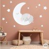 Baby stickers - Elephant on the moon - Kids' wall decoration