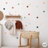 Decoració infantil - Vinil confetis en tons terra